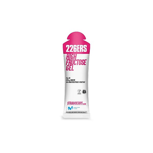 Gel High Fructose 226ERS 80g Morango