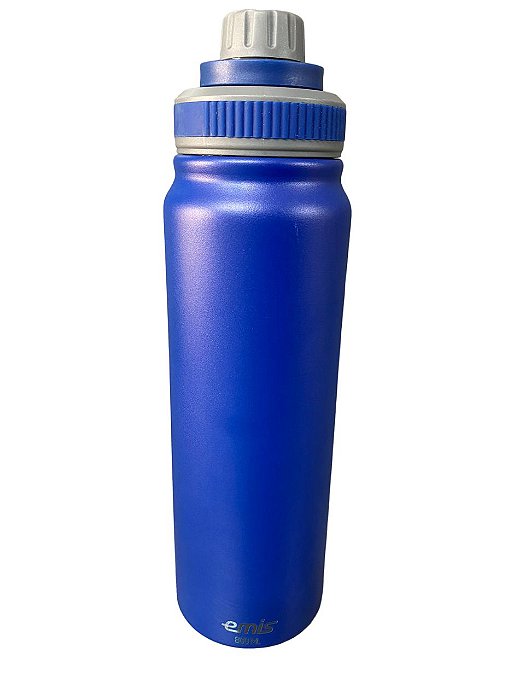 Garrafa EMIS Azul/Cinza 800ml