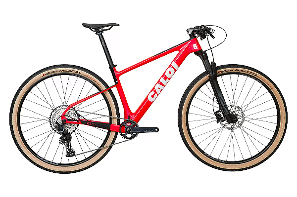 Bicicleta CALOI Elite Carbon Sport Tam. 17 12v Vermelha