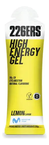 Gel High Fructose 226ERS 80g Limão