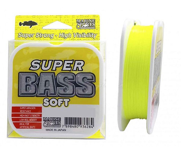 Linha Super Bass - Soft - Made in Japan - Monofilamento