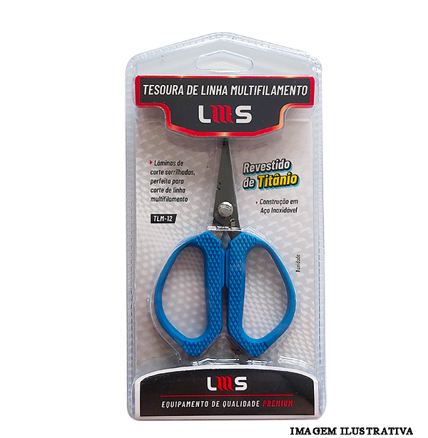 Tesoura de Linha Multifilamento 12cm - Lumis