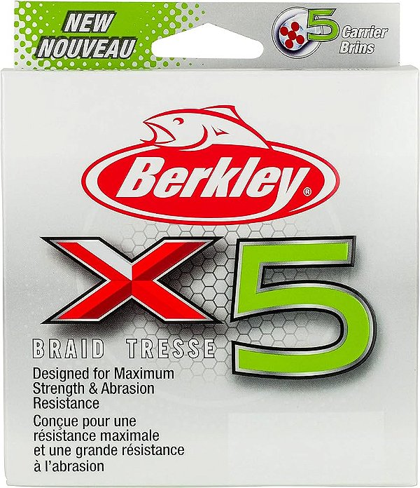 Linha Multifilamento Berkley X5 - Várias Libragens - VERDE