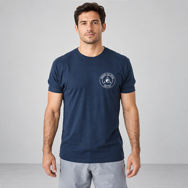 Camiseta Gracie Jiu-Jitsu Azul Marinho