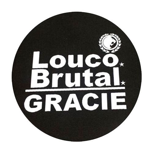 Patch *Louco*Brutal*Gracie-135mm