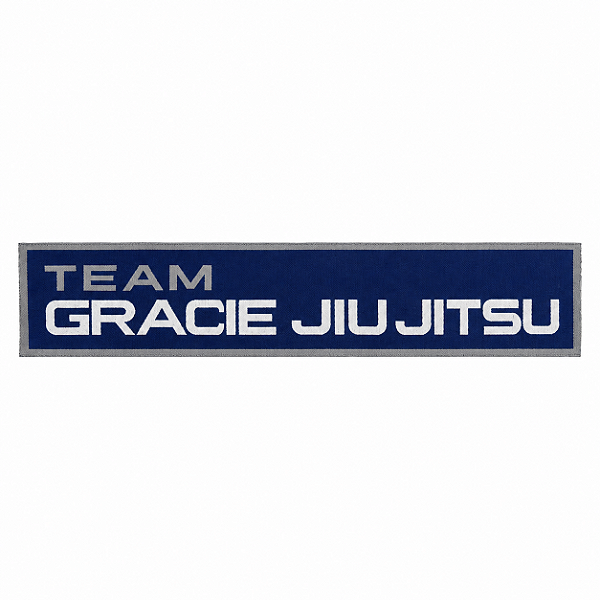 Patch RGA Gracie Team - Azul 300 mm