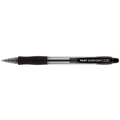 CANETA PILOT SUPER GRIP 1.0 PRETO