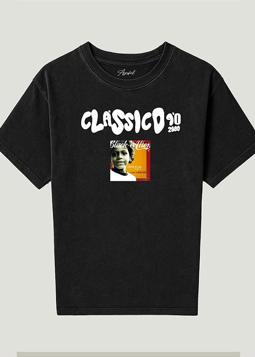 Camiseta Rap Hip Hop Black Alien - Loja.Agrafisil I Moda Roupa