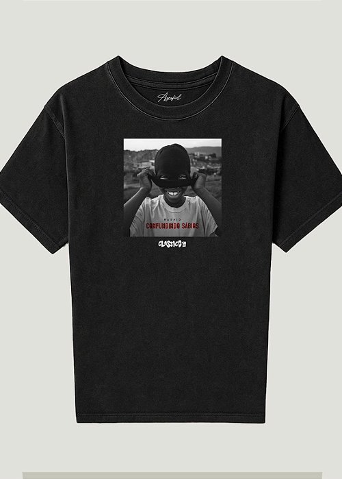 Camiseta Oversized Rap Hip Hop Rashid
