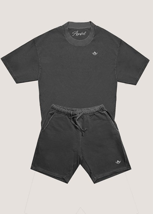 Conjunto Masculino Chumbo