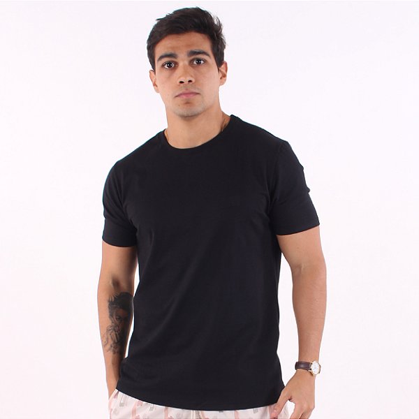 T-shirt Winter - Preta