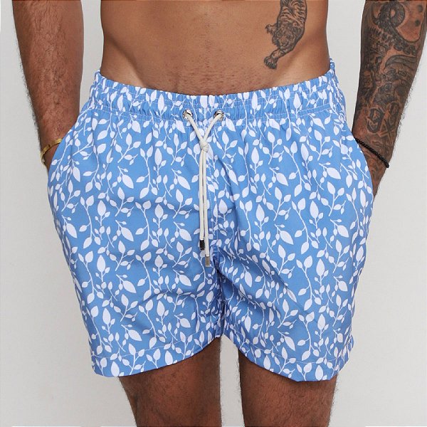 Short Estampado - Stick Blue