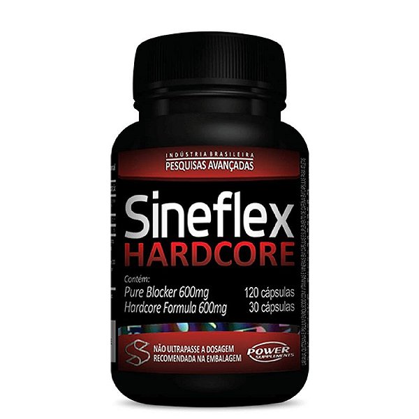 SINEFLEX HARDCORE (120CAPS) POWER SUPPLEMENTS