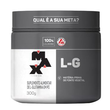 L-G GLUTAMINA (300G) MAX TITANIUM