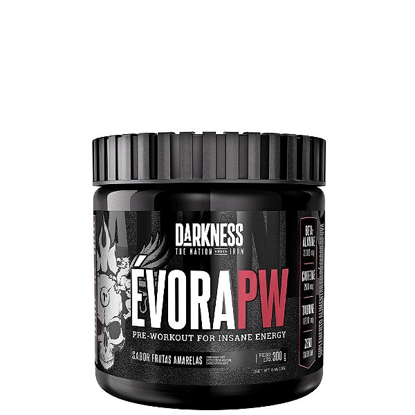 évora pw 300g darkness - sabor limão