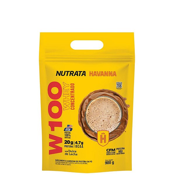 WHEY CONCENTRADO 900G - NUTRATA HAVANNA