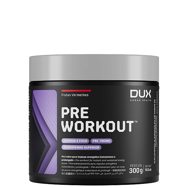 PRE WORKOUT 300G - DUX HUMAN HEALTH
