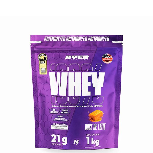 WHEY PROTEIN CONCENTRADO 1KG - NYER NUTRITION