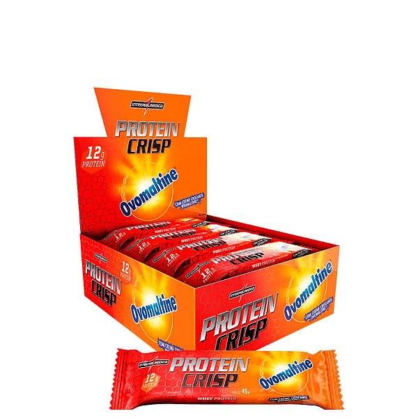 Crisp Bar OVOMALTINE  45G 12 UNIDADES  - INTEGRALMÉDICA