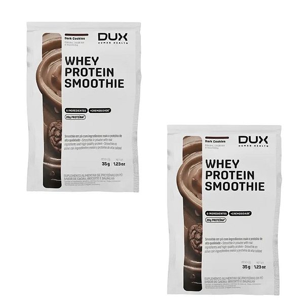 WHEY PROTEIN SMOOTHIE 2X35G DARK COOKIES - DUX HUMAN HEALTH