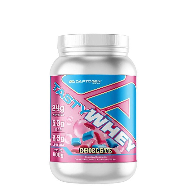 TASTY WHEY 900G SABOR CHICLETE - ADAPTOGEN