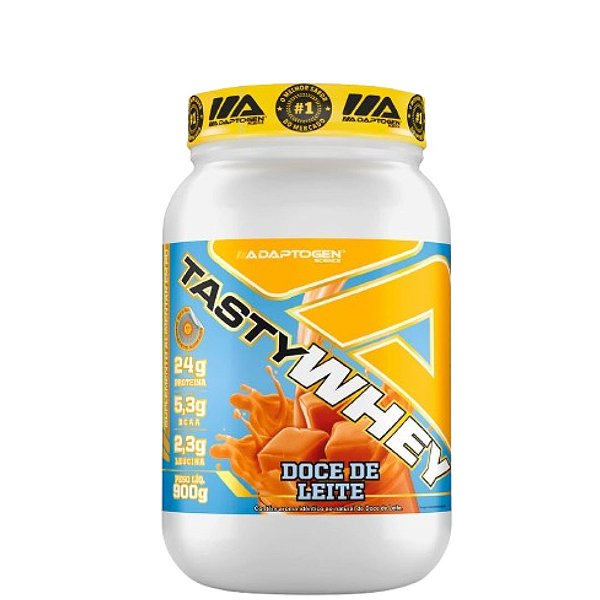 TASTY WHEY 900G SABOR DOCE DE LEITE - ADAPTOGEN