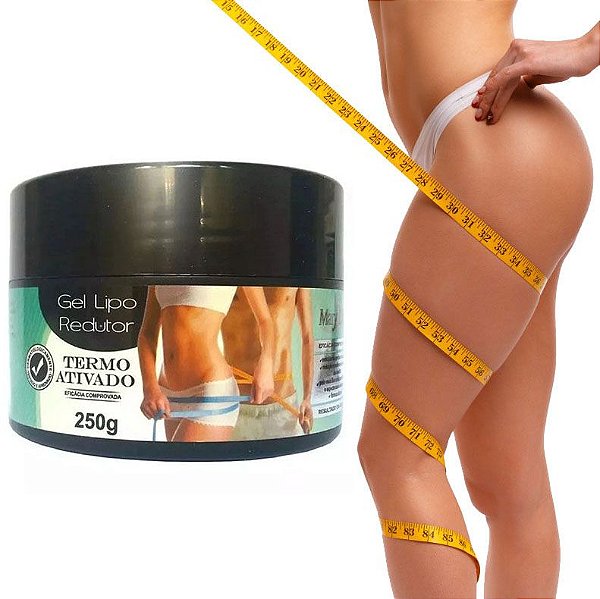 Gel Lipo Redutor Termo Ativado Bio Instinto Mary Life: Kit 2 unidades