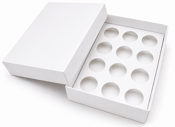 Caixa para 12 Brigadeiros 20x13x4 - Pct com 10 Unidades