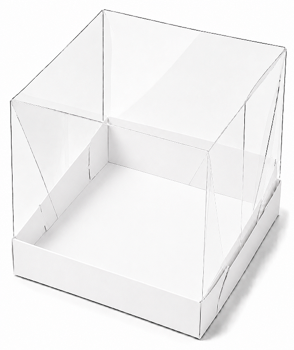 Caixinhas para Mini Bolos 12x12x10 - Pct com 10 Unidades