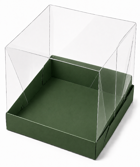 Caixinhas para Mini Bolos - 10x10x10 - Pct com 10 Unidades