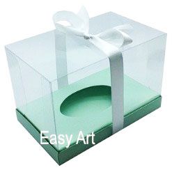 Caixa para Ovos de Colher de 350g Inteiro - Pct com 10 Unidades