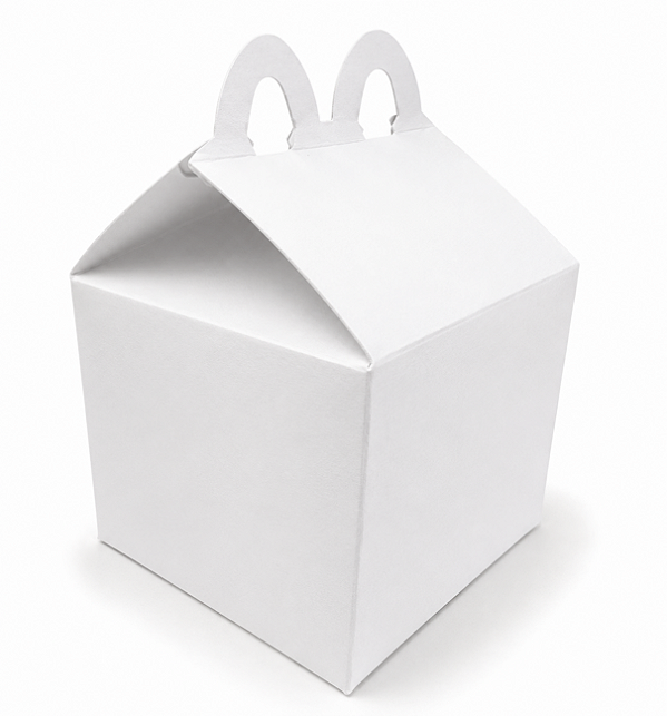 Caixa Maleta Modelo McDonald's 11,5x11,5x10 - Pct com 10 Unidades