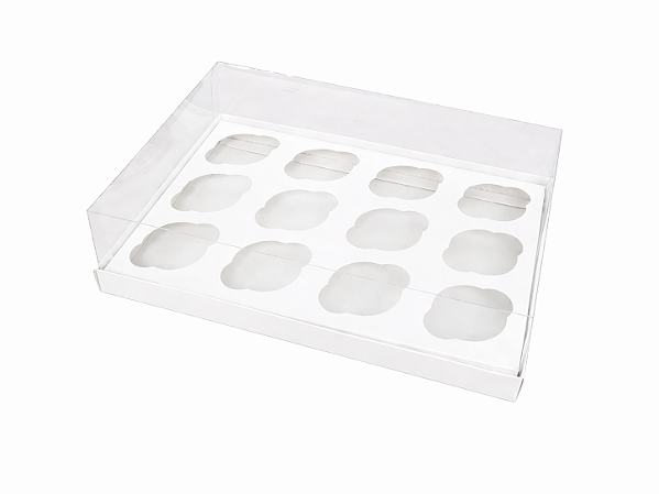 Caixas para 12 Mini Cupcakes 23,5x16,8x6 - Pct com 10 Unidades
