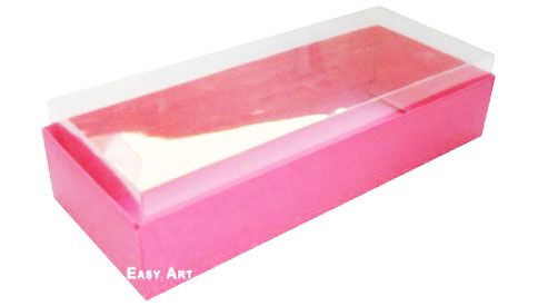 Caixa para 8 Brigadeiros / Tampa Transparente - Pct com 10 Unidades