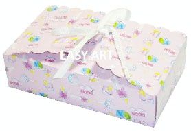 Caixinha para Biscoitos e Presentes - Pct com 10 Unidades