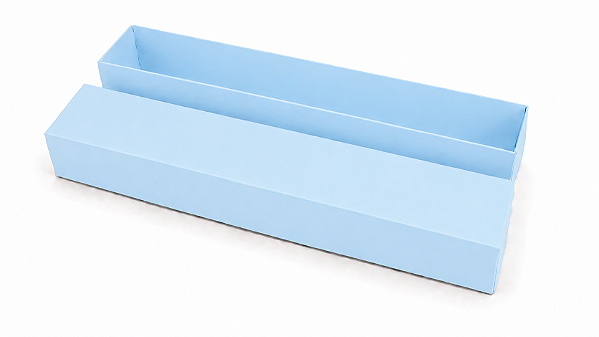Caixas para Convites / Multiuso Azul Claro - Pct com 10 Unidades
