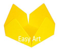 Forminhas para Doces 3,5x3,5x2,5 - Pacote com 100 Unidades / Laranja Claro