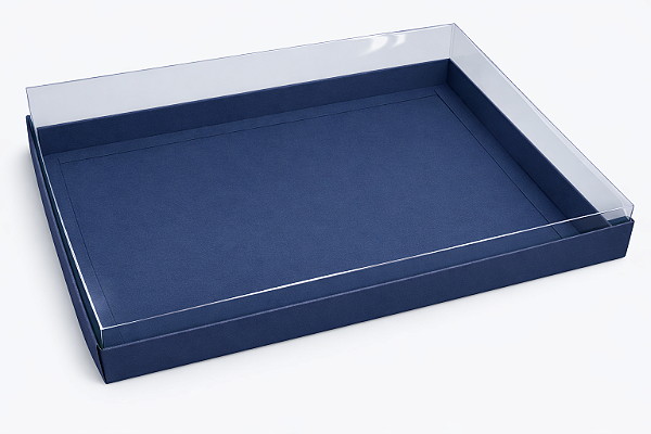 Caixas para Convites / Multiuso - 29x16x2,5 - Azul Marinho Pct com 10 Unidades