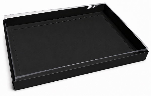 Caixas para Convites / Multiuso - 29x16x2,5 - Preto Pct com 10 Unidades