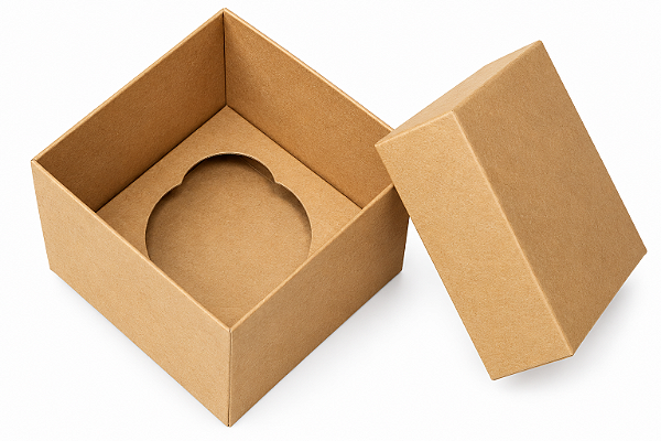 Caixas para Transporte de 1 Mini Cupcake 6x6x6 - Pct com 20 Unidades