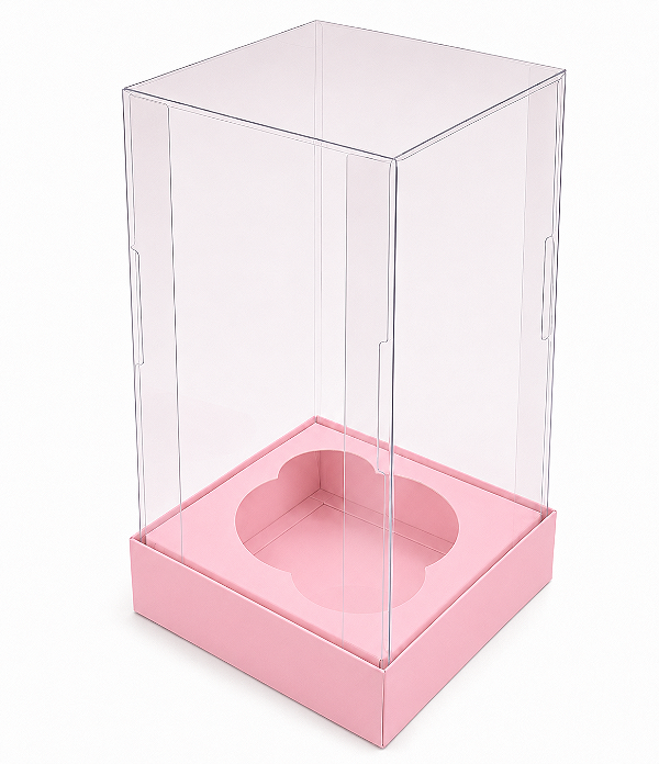 Caixas para Cupcakes 8,5x8,5x14 - Pct com 10 Unidades