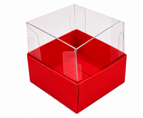 Caixinha para 1 Trufa / Brigadeiro 4x4x4 - Pct com 10 Unidades