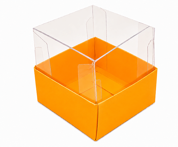 Caixinha para 1 Trufa / Brigadeiro 4x4x4 - Pct com 10 Unidades