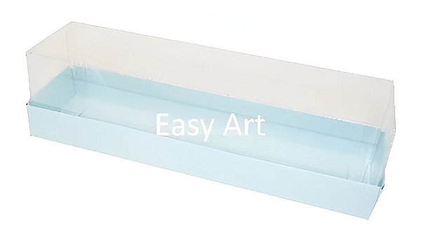 Caixas para 7 Macarons / 4 Brigadeiros 15x4x4 - Pct com 10 Unidades