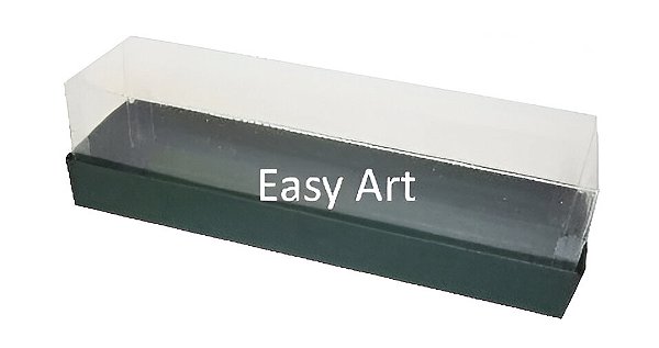 Caixas para 7 Macarons / 4 Brigadeiros 15x4x4 - Pct com 10 Unidades