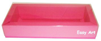 Caixa para 10 Brigadeiros / Tampa Transparente - Pct com 10 Unidades