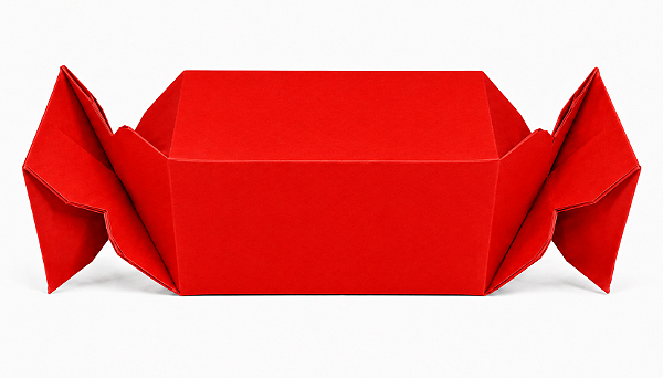 Caixa Bala para Lembrancinhas 10x5x5 - Pct com 10 Unidades