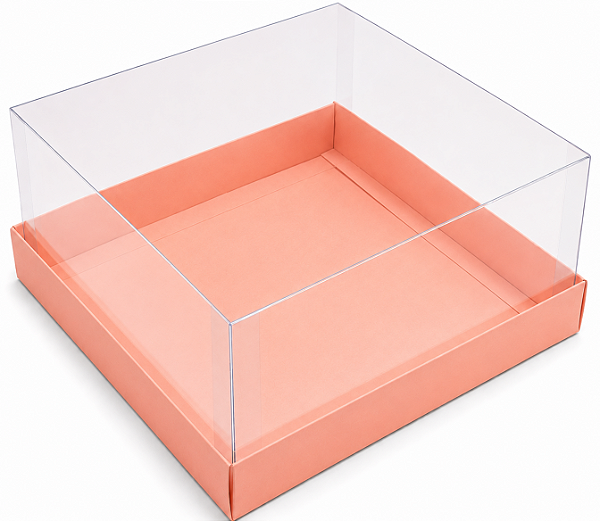 Caixas para Coração Lapidado / Mini Bolo 12x12x6 - Pct com 10 Unidades