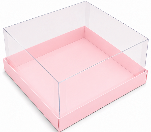 Caixas para Coração Lapidado / Mini Bolo 12x12x6 - Pct com 10 Unidades