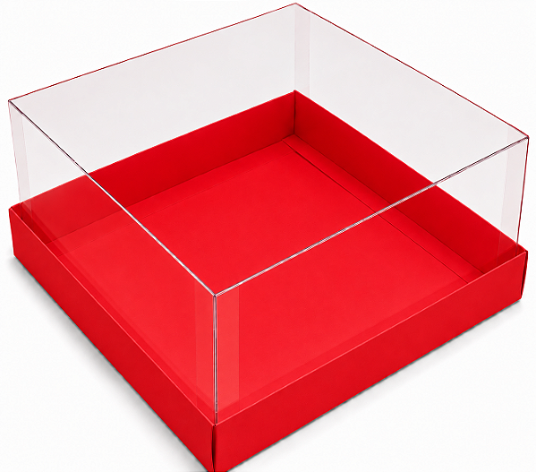 Caixas para Coração Lapidado / Mini Bolo 12x12x6 - Pct com 10 Unidades